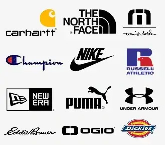 Custom All Brands — screen printing and embroidery by Jam4 Apparel